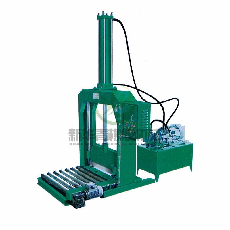 立柱导向切胶机